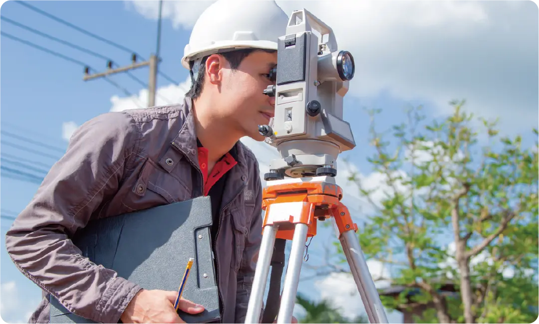 仮測量サービスの様子